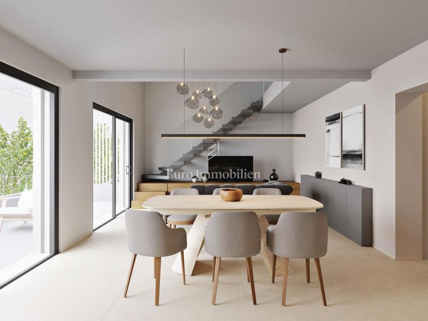 Trsat – moderno dvoetažno stanovanje, novogradnja