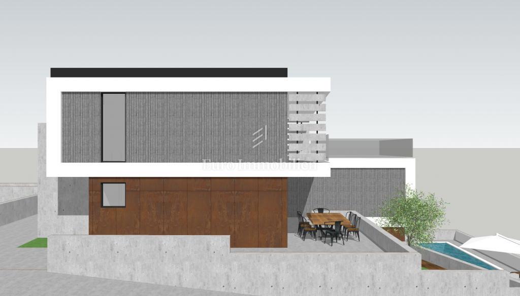 Sukošan - gradbeno zemljišče z dovoljenjem, 350 m od morja