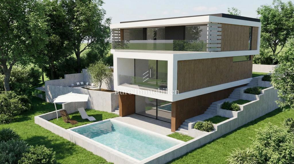 Sukošan - gradbeno zemljišče z dovoljenjem, 350 m od morja