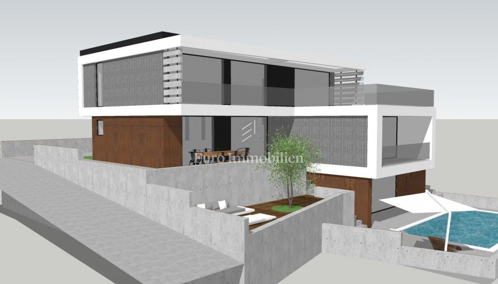 Sukošan - gradbeno zemljišče z dovoljenjem, 350 m od morja