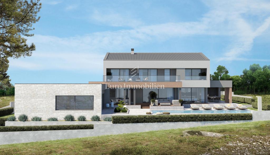 Območje Labina, gradbeno zemljišče z gradbenim dovoljenjem