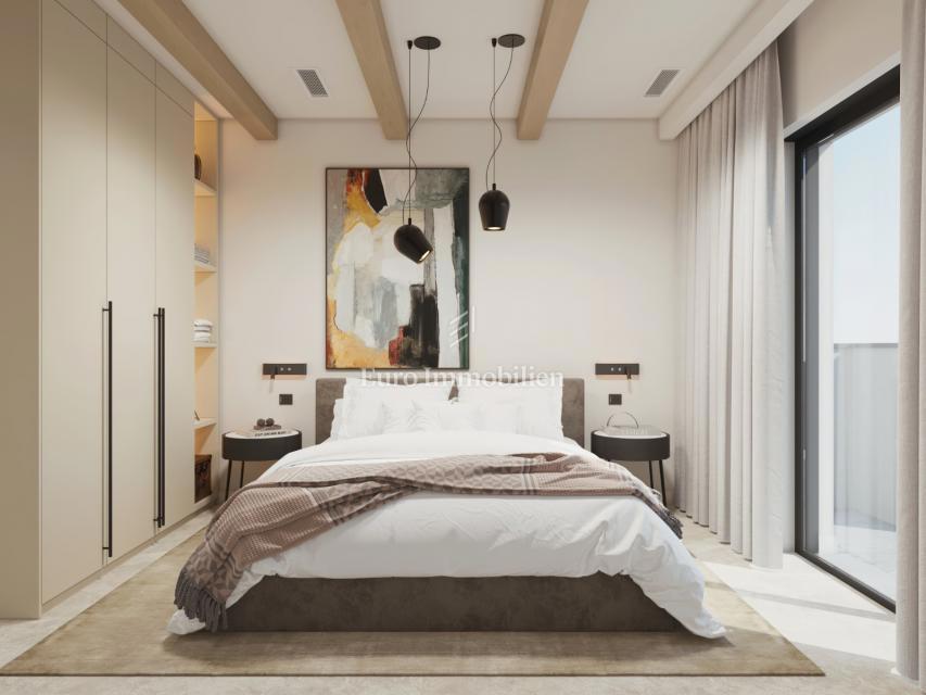 Šilo - moderna vila z bazenom, 200 m od morja