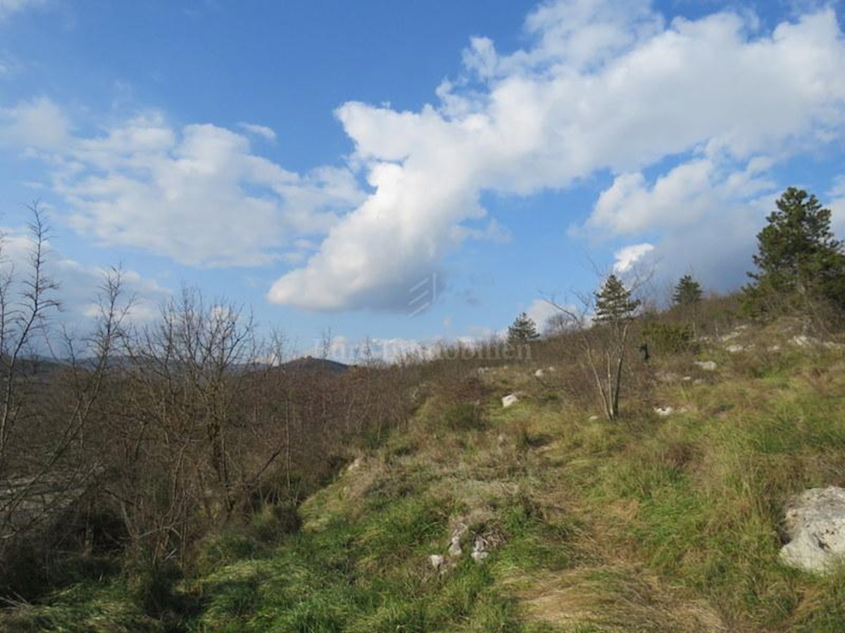 Istra, zapadni obronci Učke,  zemljište - 3.700 m2