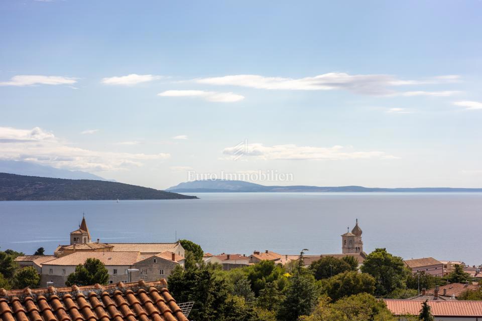 Mesto Krk - penthouse s pogledom na morje