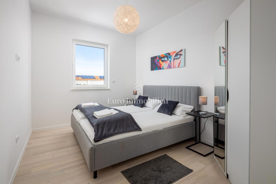 Mesto Krk - penthouse s pogledom na morje