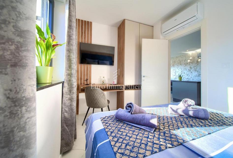 Penthouse v Malinski s pogledom na morje