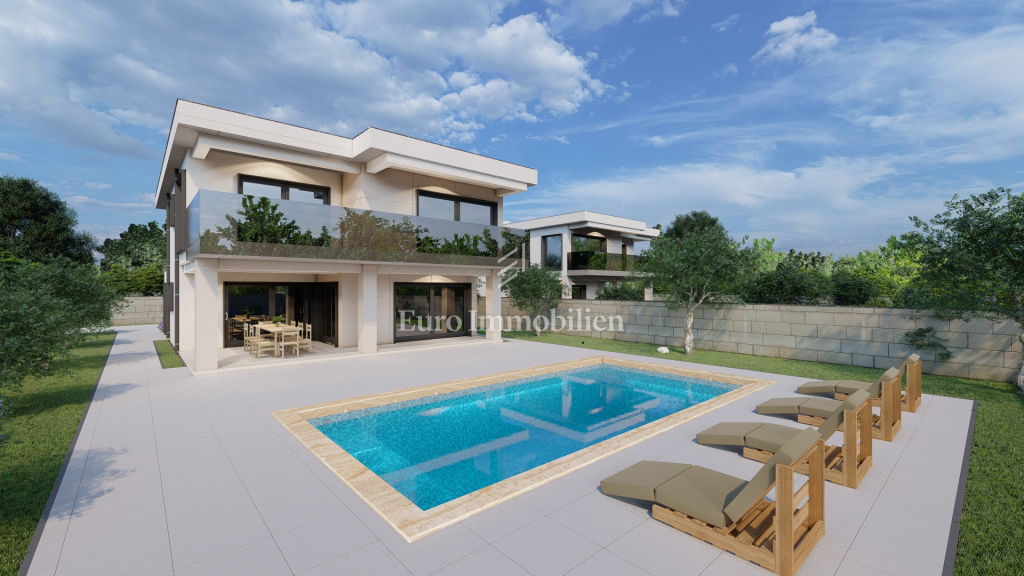 Otok Krk - luksuzna nova vila s pogledom na morje