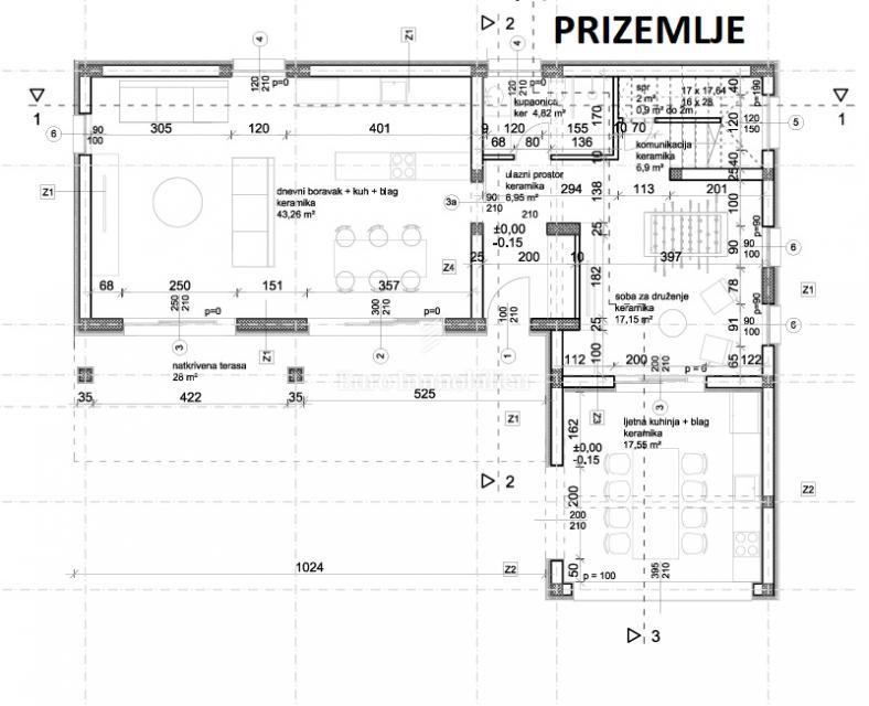 Stara Novalja - vila z bazenom in pogledom na morje