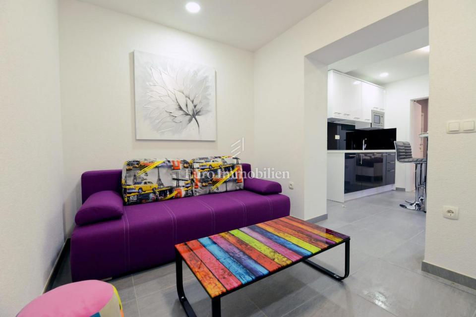 Privlaka - apartma z bazenom in velikim vrtom