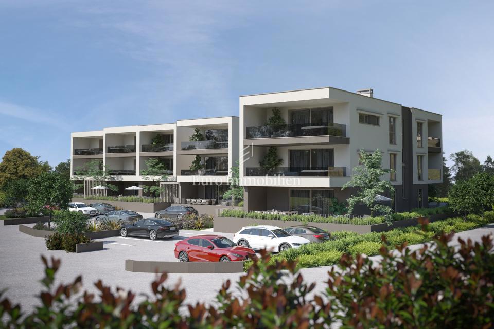 Peroj - apartma z vrtom in teraso s pogledom na morje