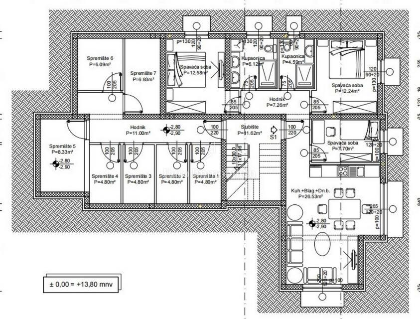 Rogoznica - apartma na odlični lokaciji blizu morja