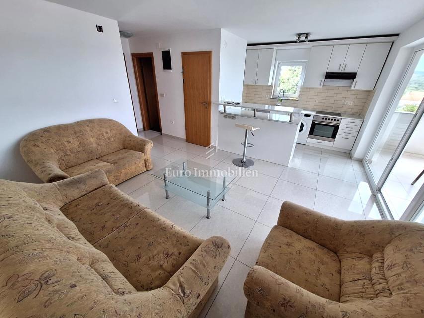 Soline – apartma blizu plaže z odprtim pogledom na morj