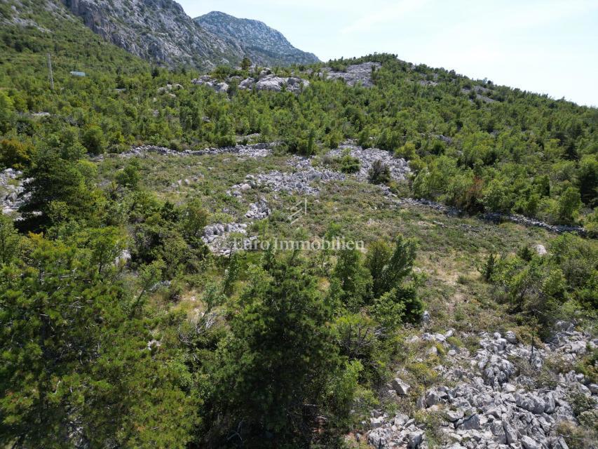 Gradbena parcela s pogledom na morje, blizu plaže