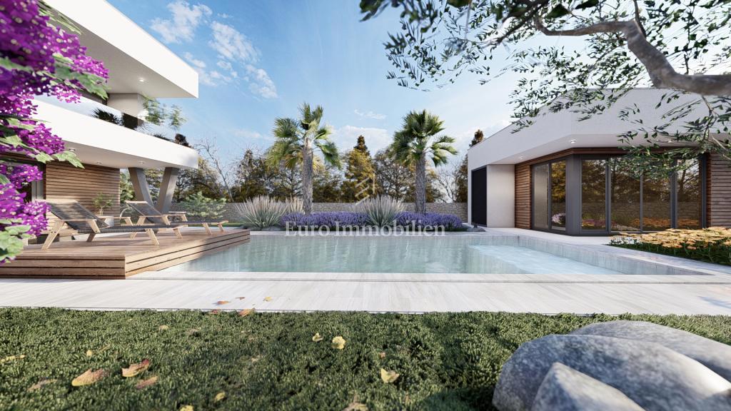 Okolica Baške - samostojna vila z bazenom