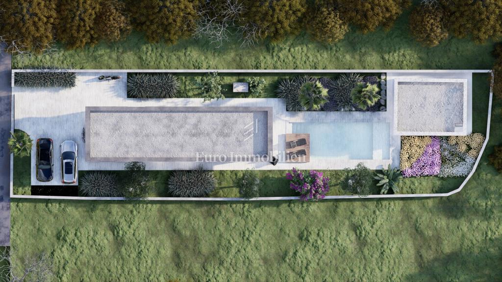 Okolica Baške - samostojna vila z bazenom