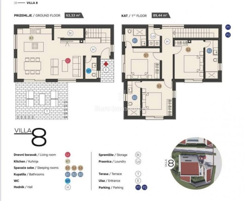 Istra, okolica Vodnjana, zazidljivo zemljišče z gradbenim dovoljenjem