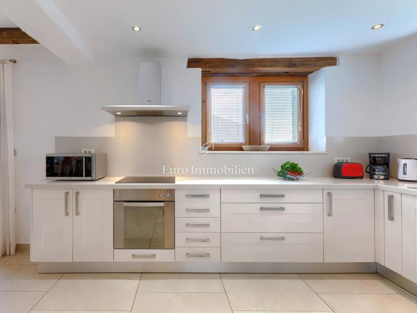 Kamna hiša z bazenom in prostornim vrtom, Buje