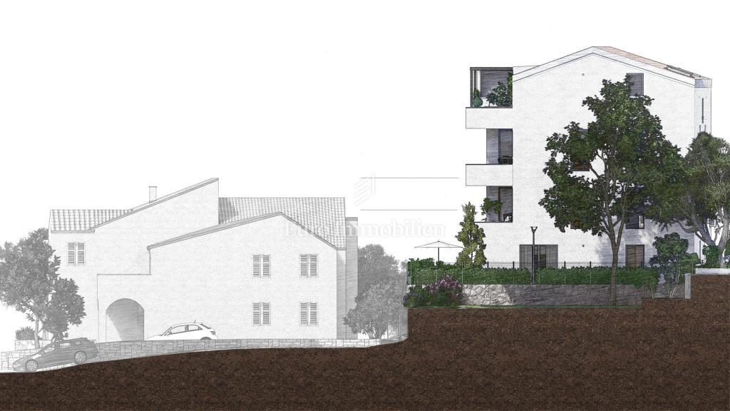 Povile – pritlično stanovanje v novogradnji blizu morja