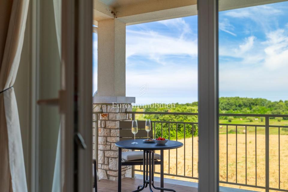 Mediteranska hiša z pogledom na morje