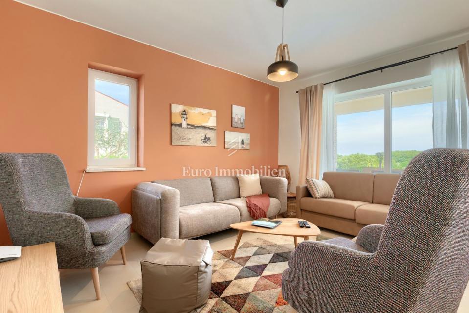 Mediteranska hiša z pogledom na morje