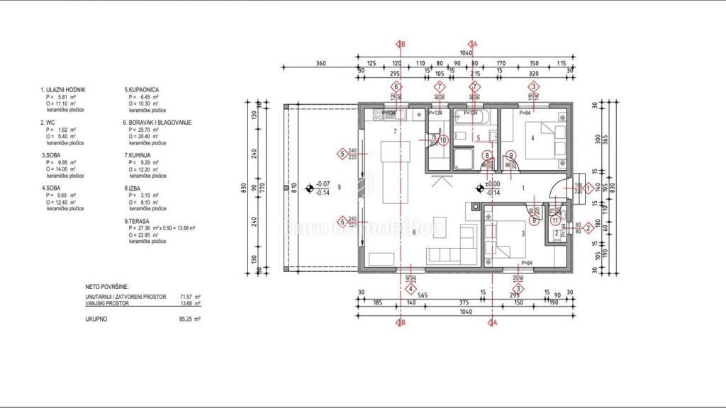 Istra - hiša z bazenom in vrtom