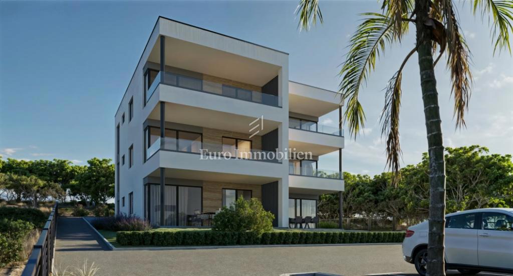 Apartma z vrtom, 200 m od morja - otok Pag