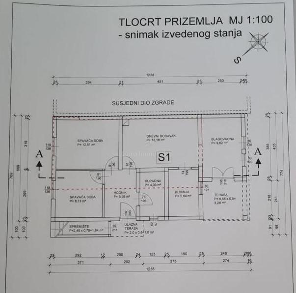 Biograd na Moru, Kakma, hiša z dvema apartmajema in bazenom