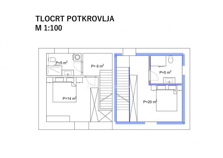 Hiša s čudovitim pogledom na morje