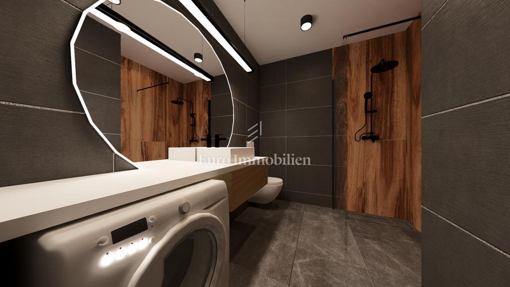 Apartma v novogradnji s pogledom na morje