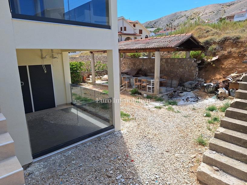 Mesto Pag-apartma z dvema terasama in pogledom na morje