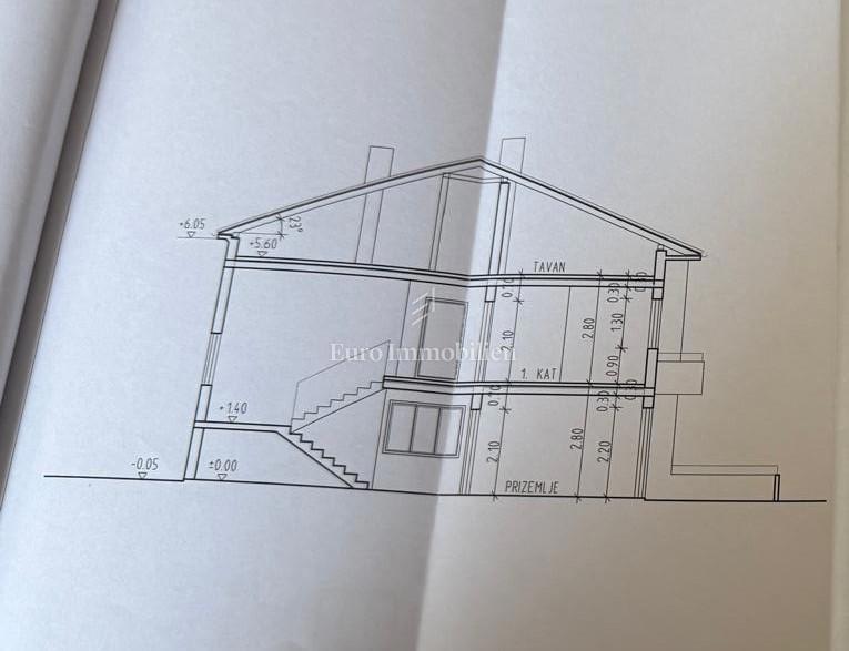 Drenova, Rijeka – Samostojna hiša na mirni lokaciji