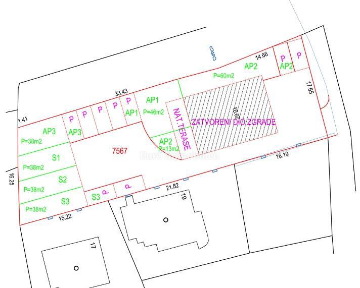 Stara Novalja, Stanovanje v pritličju novogradnje