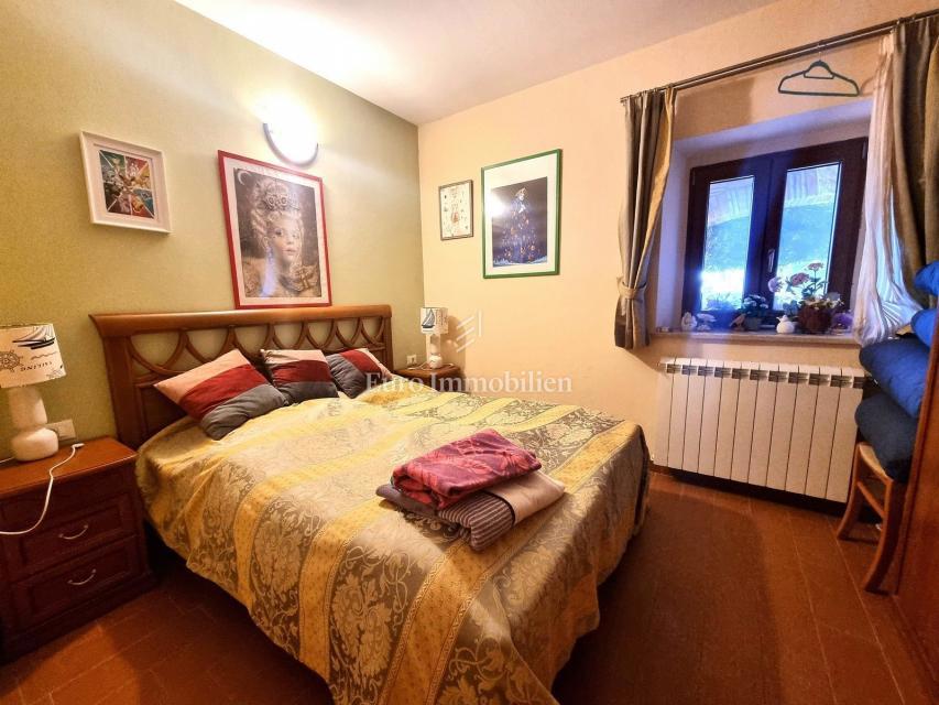 Kamnita hiša z bazenom in wellnessom pri Poreču