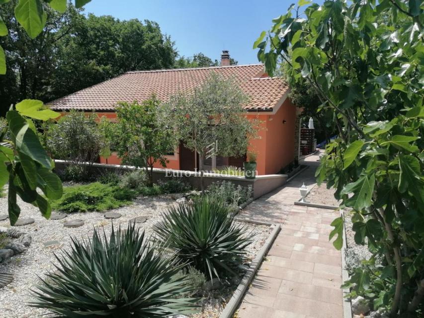 Samostojna hiša v naravi z velikim zemljiščem