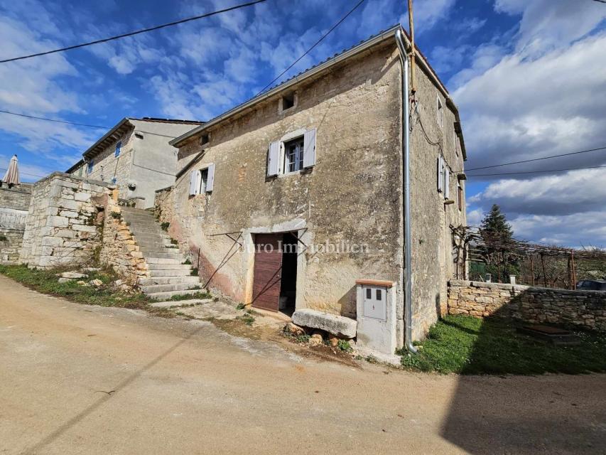 Avtentična istrska kamnita hiša z vrtom - Višnjan