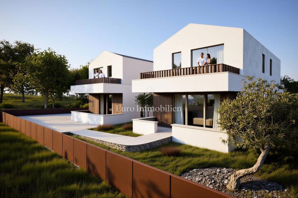 Vrbnik, okolica - hiša z bazenom in wellness centrom