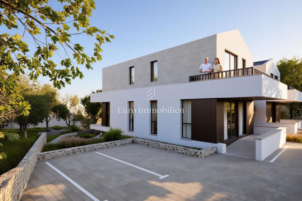 Vrbnik, okolica - hiša z bazenom in wellness centrom