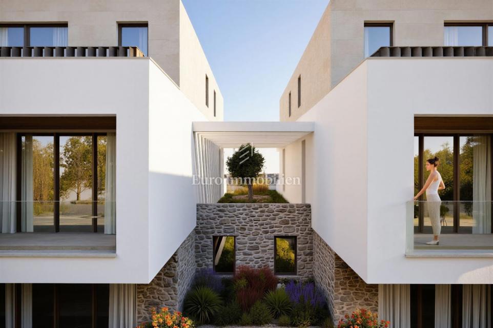 Vrbnik, okolica - hiša z bazenom in wellness centrom