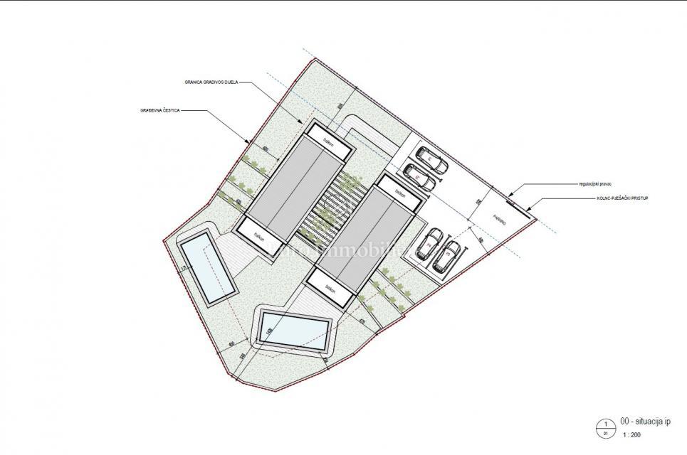 Vrbnik, okolica - hiša z bazenom in wellness centrom