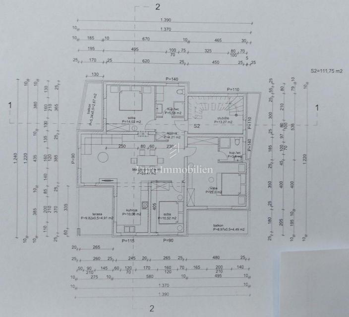 MEDULIN! Stanovanje v prvem nadstropju v novogradnji!