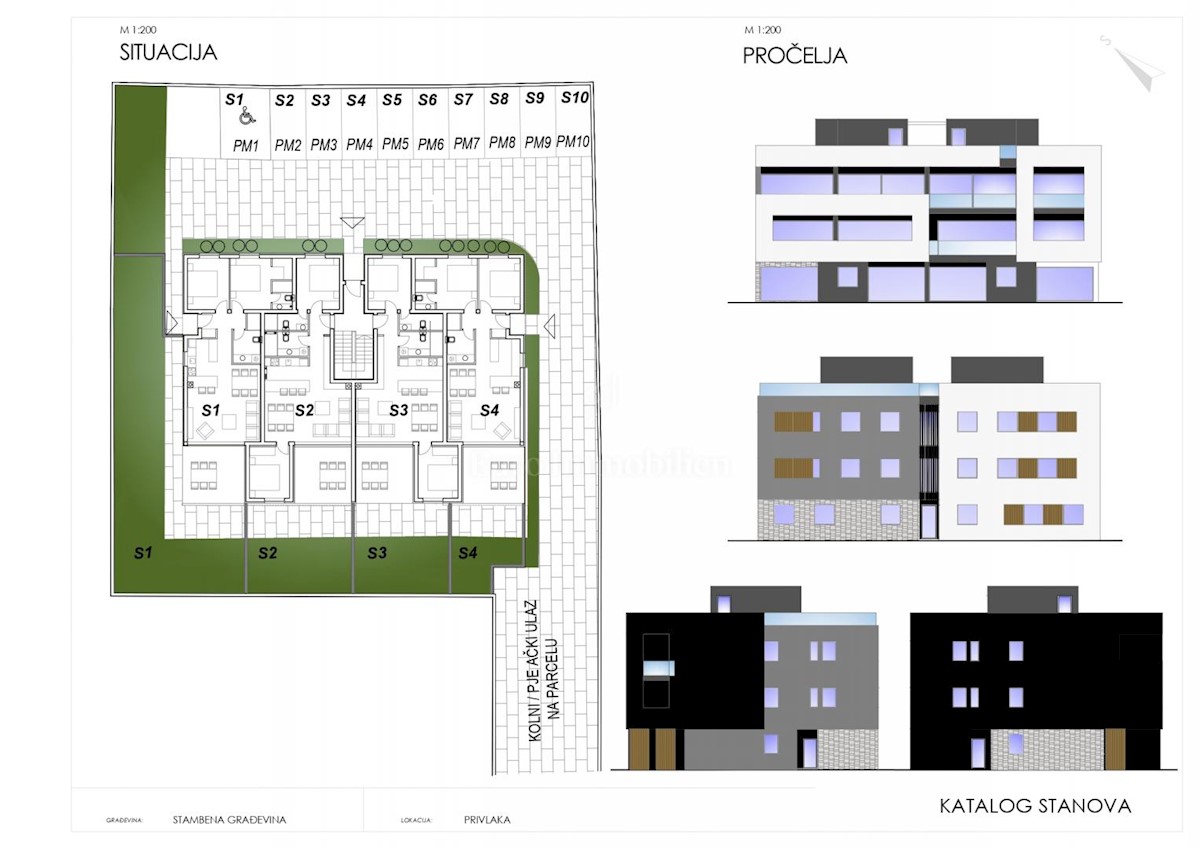 Apartmaji prva vrsta do morja - Privlaka