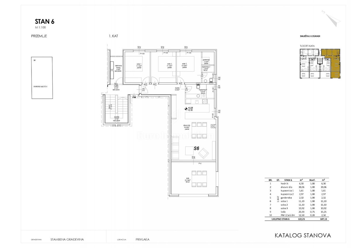 Apartmaji prva vrsta do morja - Privlaka