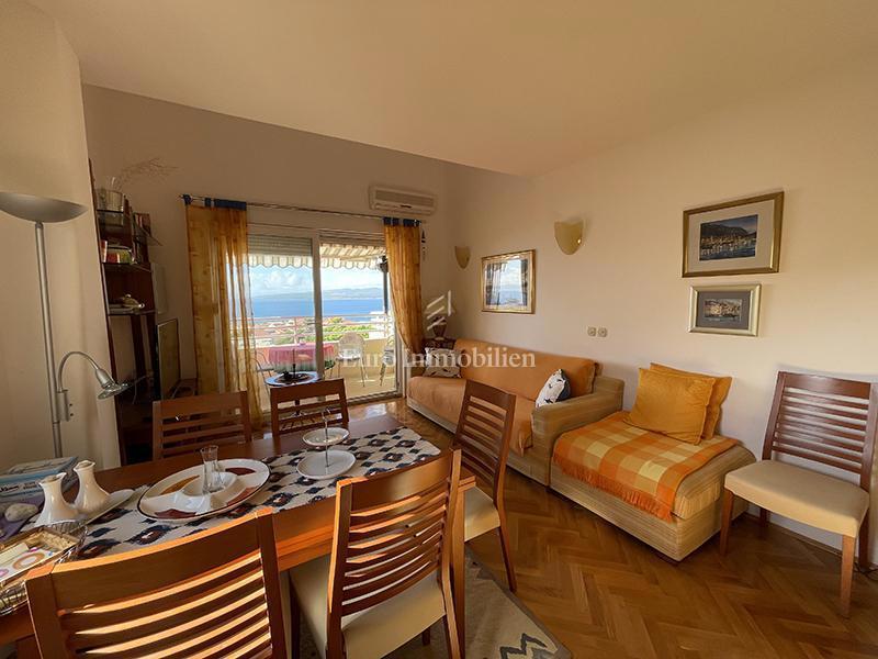 Promajna - opremljeno stanovanje s panoramskim pogledom na morje