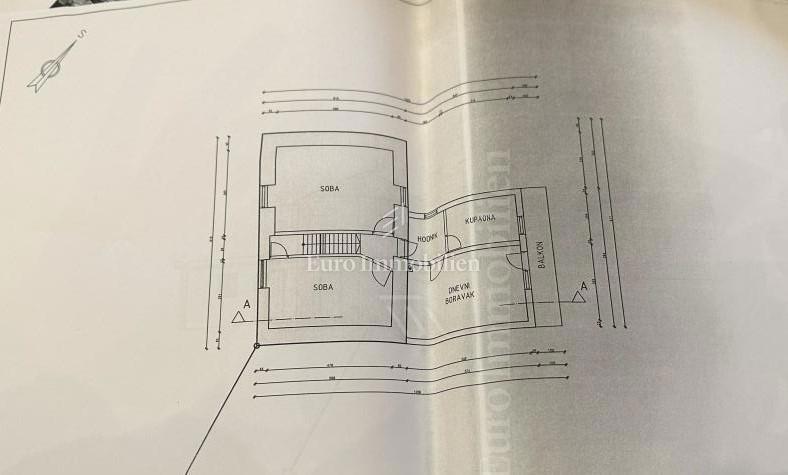 Stara hiša za adaptacijo s prekrasnim pogledom - otok Krk