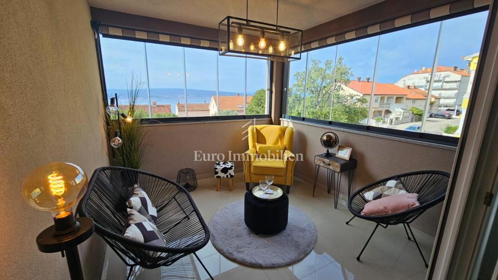 Crikvenica, luksuzno stanovanje s panoramskim razgledom