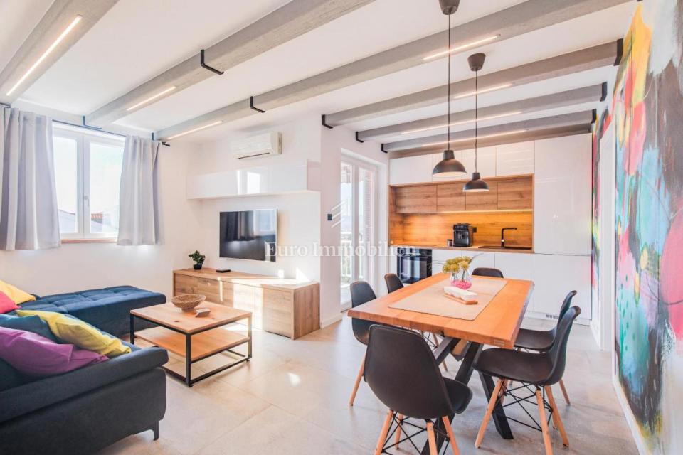 Malinska - opremljen apartma s pogledom na morje