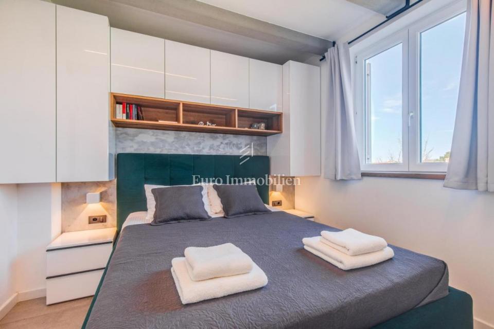 Malinska - opremljen apartma s pogledom na morje