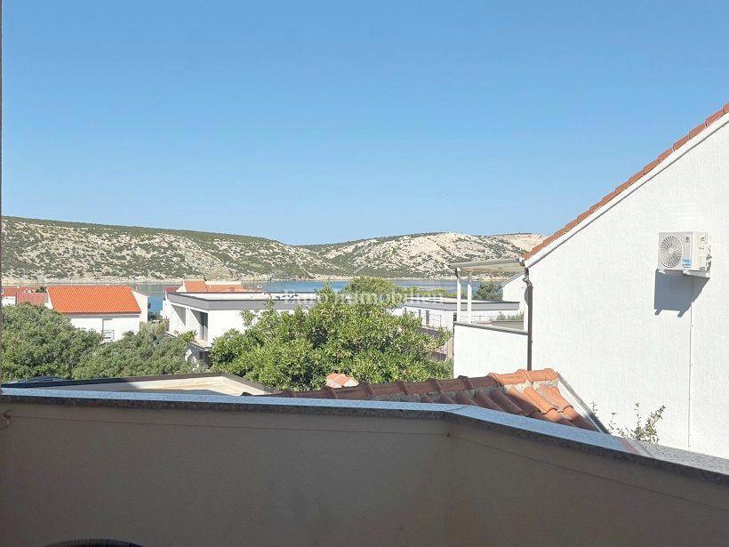 Stara Novalja - apartma s pogledom na morje