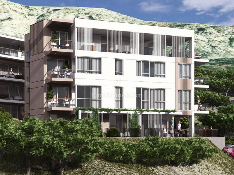 Tučepi, Dvosobna stanovanja v novogradnji blizu morja