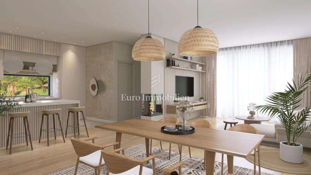 Reka, Hreljin – novo stanovanje z vrtom